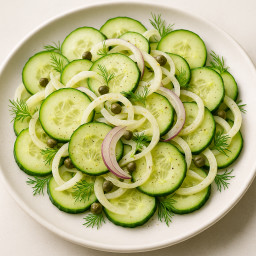 Salad: United States – Lemon‑Dill Cucumber & Fennel Salad