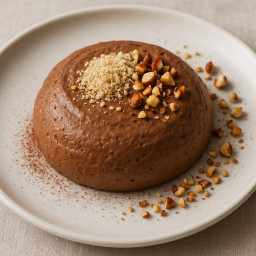 Dessert: France – Mousse au Chocolat aux Noisettes Toastées