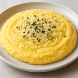 Side Dish: Italy – Northern Italy – Polenta al Parmigiano