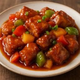Entree: China – Guangdong – 糖醋排骨 ➤ Tángcù páigǔ (Sweet-and-Sour Spare Ribs)
