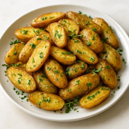 Side Dish: United States – Southern United States – Thyme-Roasted Fingerling Potatoes
