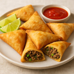 Appetizer: Guinea-Bissau – Northern Culinary Region – Chamuças de Carne (Meat Chamuças (West African samosas))